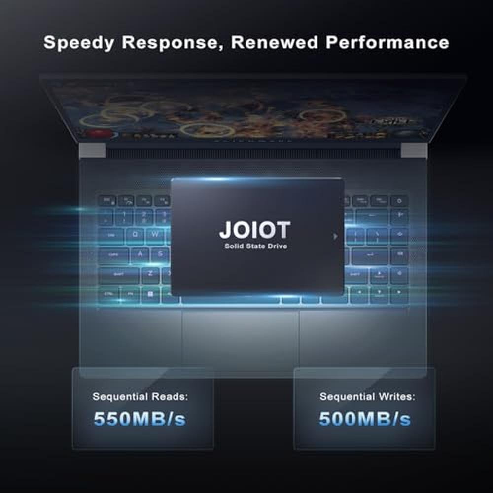 Internal JOIOT 1TB SSD: JOIOT 2.5inch SATA III – Close-up Detail