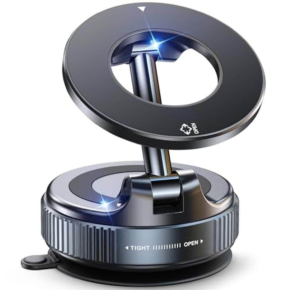 Phone Car Mount: Jononser Magnetic Suction Cup – Front View