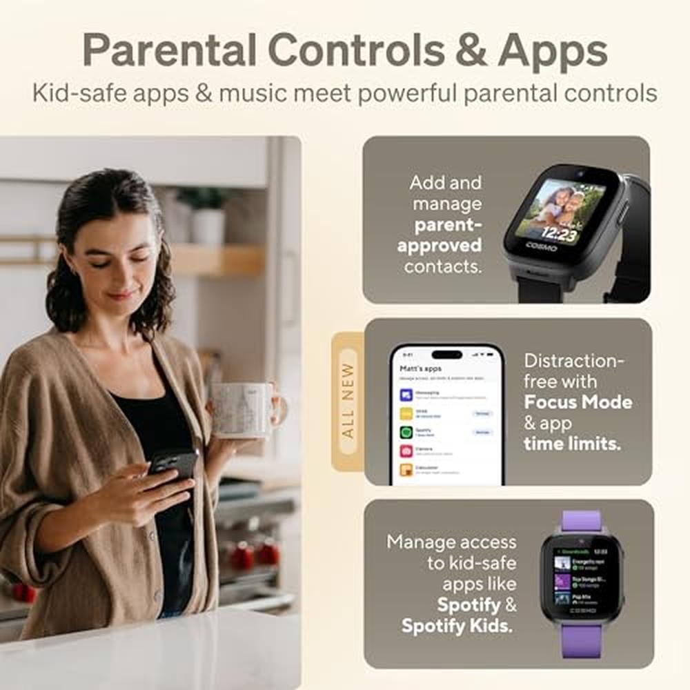 JrTrack 5 Kids Smart Watch: Cosmo JrTrack 5 GPS Tracker – Packaging