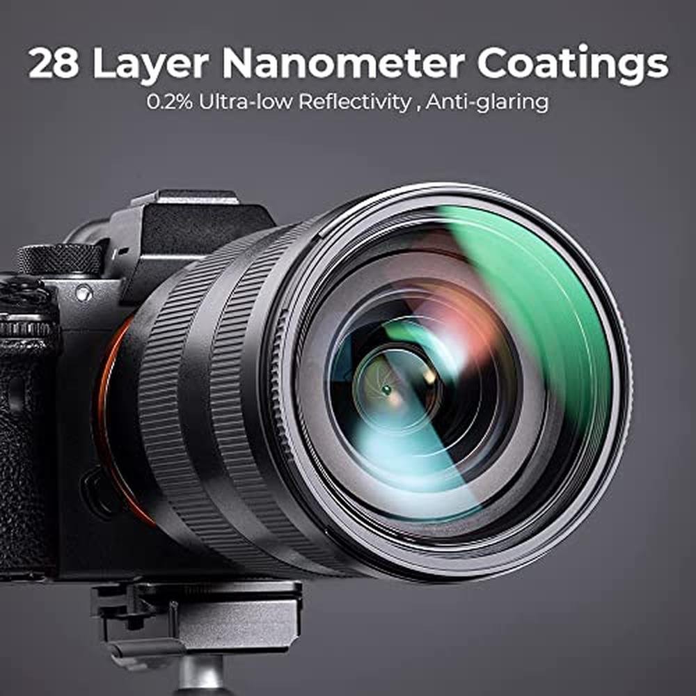K&F CONCEPT 127mm MC UV Lens Protection Filter with 28 – Close-up Detail