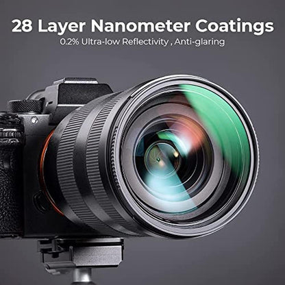 K&F CONCEPT 127mm MC UV Lens Protection Filter with 28 – Close-up Detail