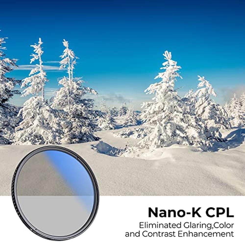 Circular Filter: K&F Concept 37mm Circular Polarizer Filter – Side View