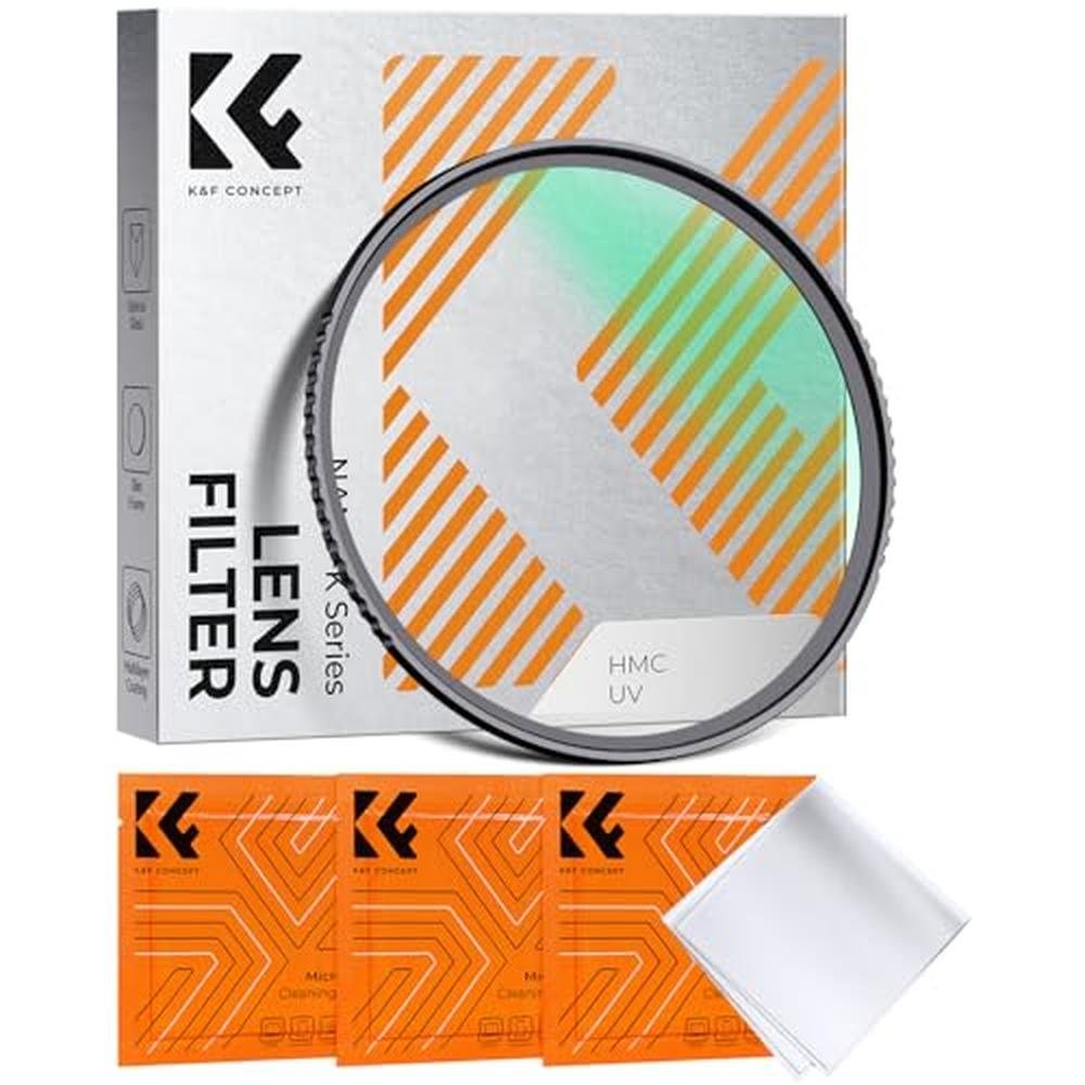 K&F CONCEPT 39mm MC UV Protection Filter with – Front View