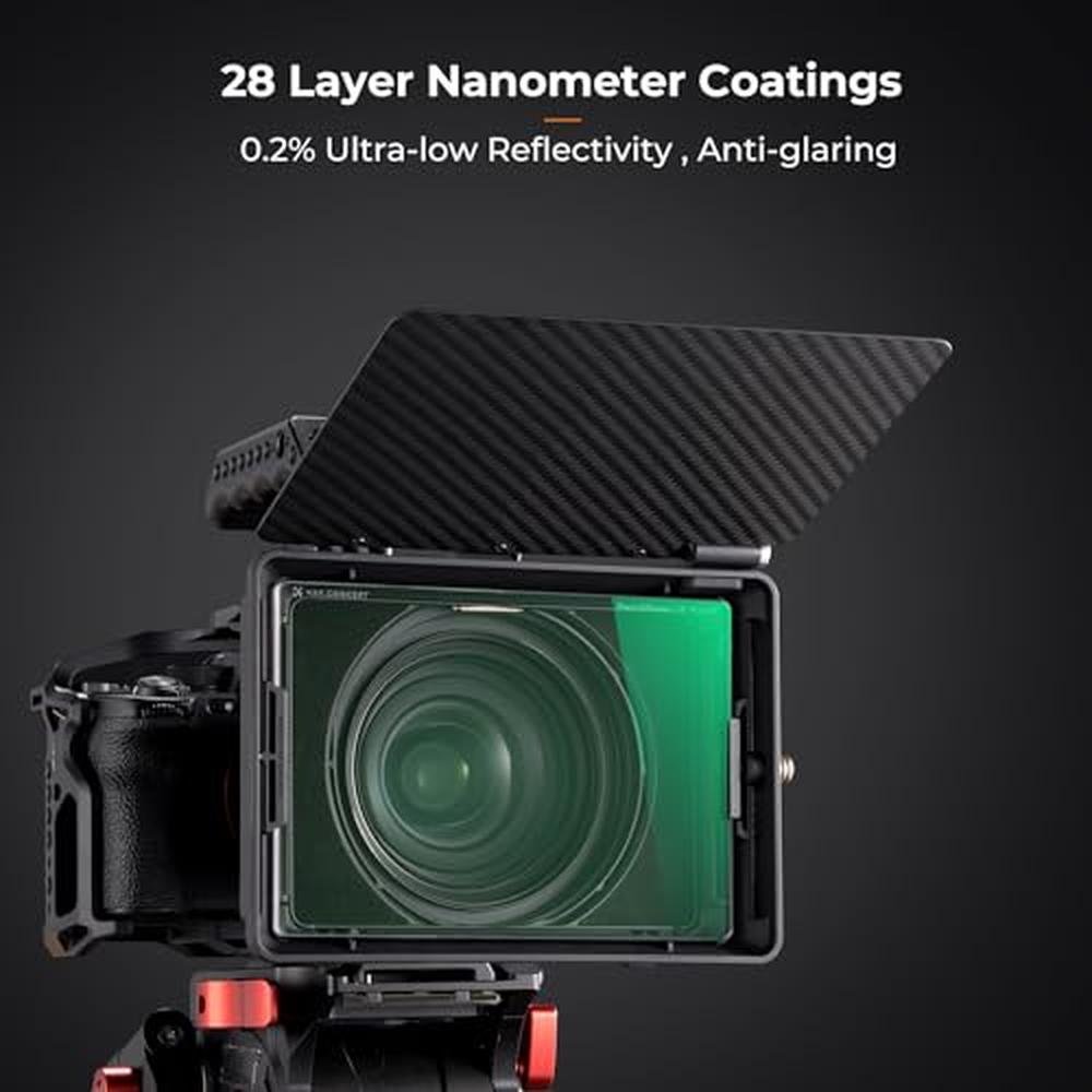 K&F CONCEPT 4'' x 5.65'' Square Black Diffusion 1/8 Effect – Packaging