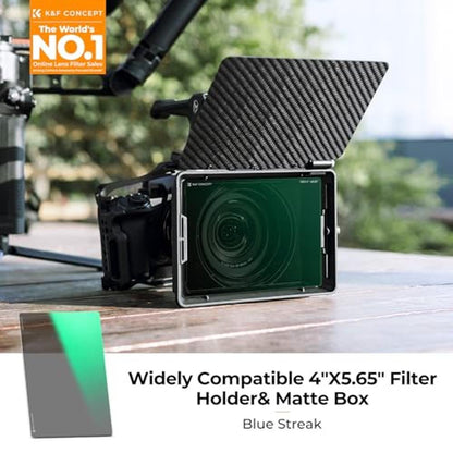 K&F CONCEPT 4'' x 5.65'' Square ND0.6 (2 Stops) Filter – Side View