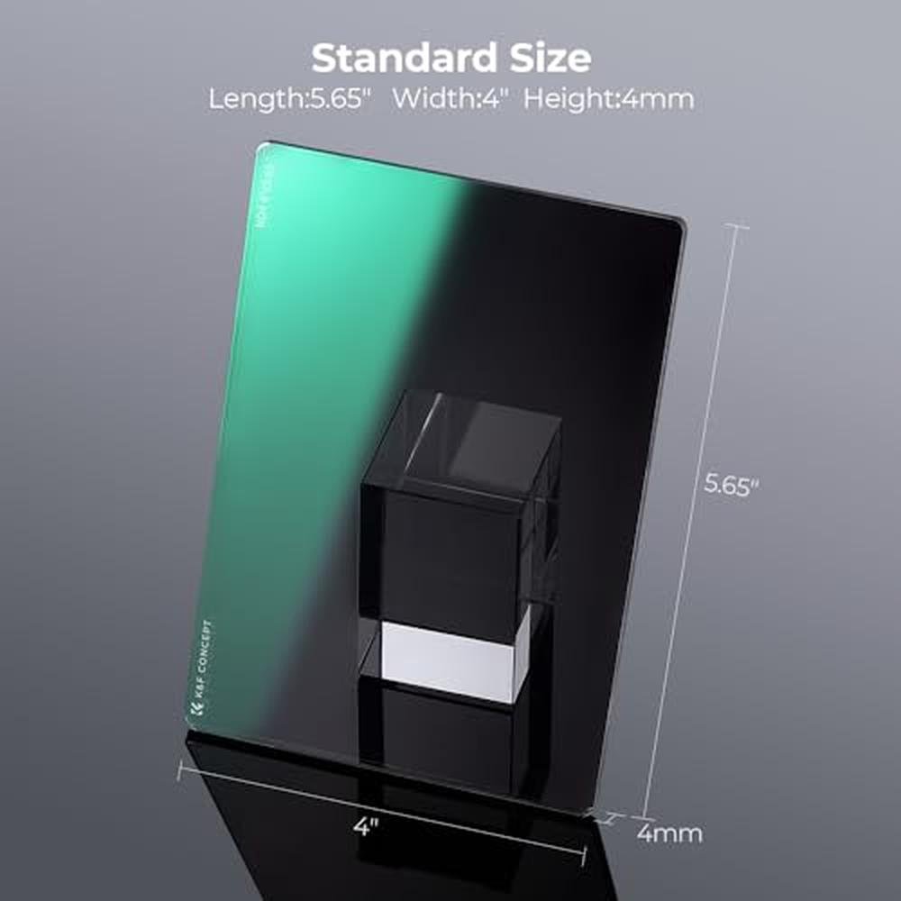 K&F CONCEPT 4'' x 5.65'' Square ND0.6 (2 Stops) Filter – In Use