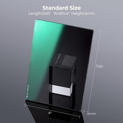 K&F CONCEPT 4'' x 5.65'' Square ND0.6 (2 Stops) Filter – In Use