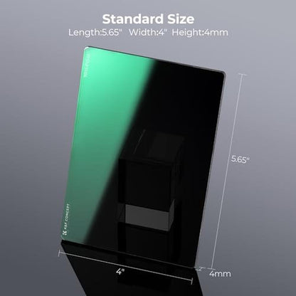 K&F CONCEPT 4'' x 5.65'' Square ND1.2 (4 Stops) Filter – In Use