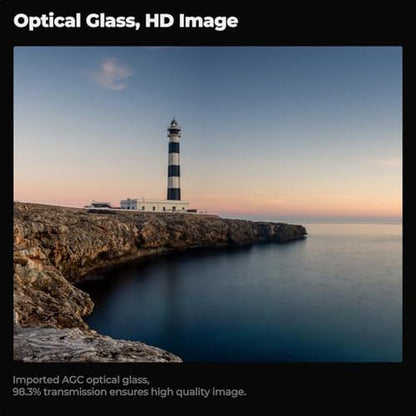 K&F CONCEPT 40.5mm MC UV Protection Filter Slim Frame with – Close-up Detail