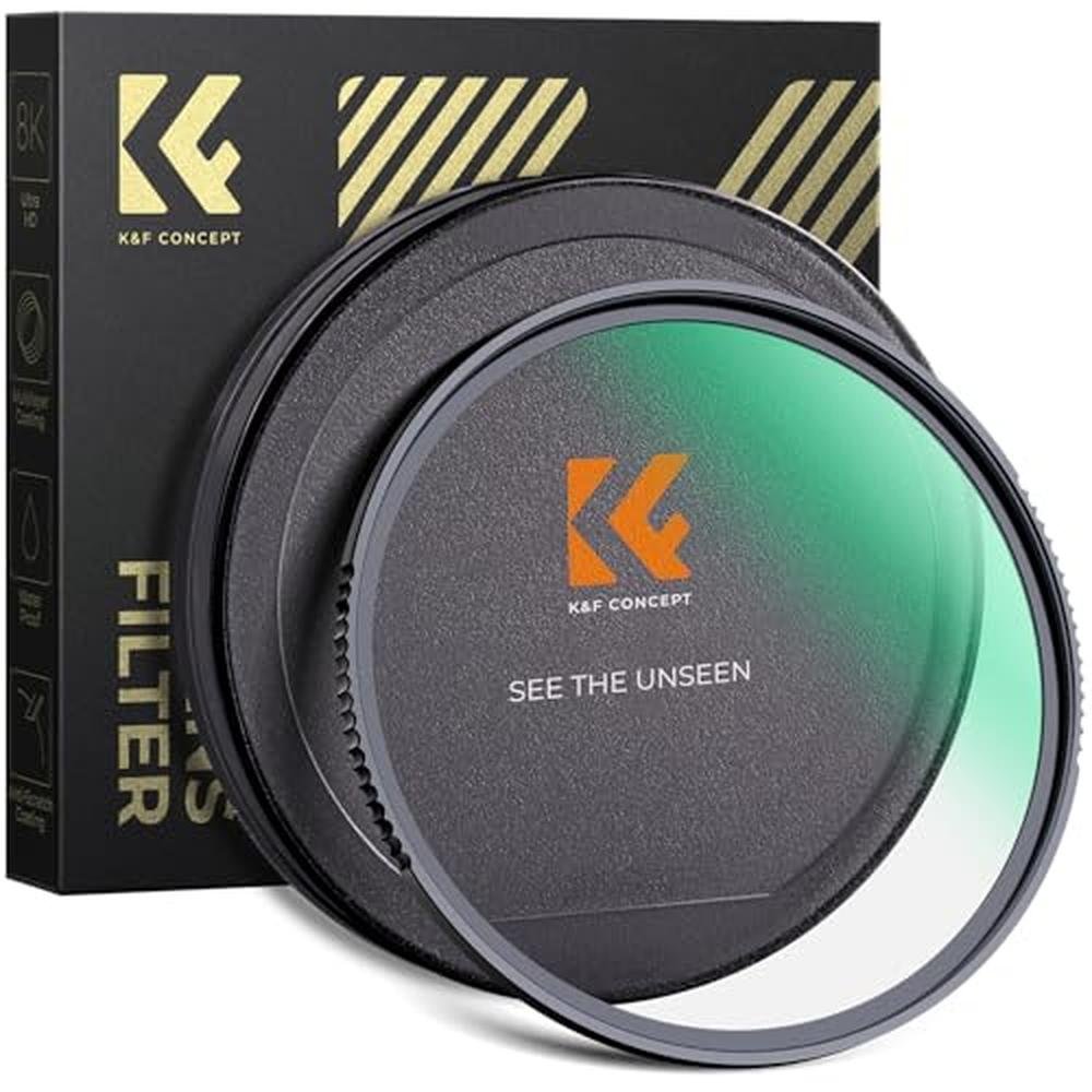 K&F CONCEPT 40.5mm MC UV Protection Filter Shockproof – Front View