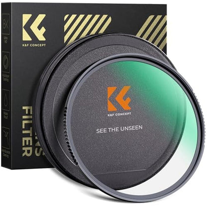K&F CONCEPT 40.5mm MC UV Protection Filter Shockproof – Front View