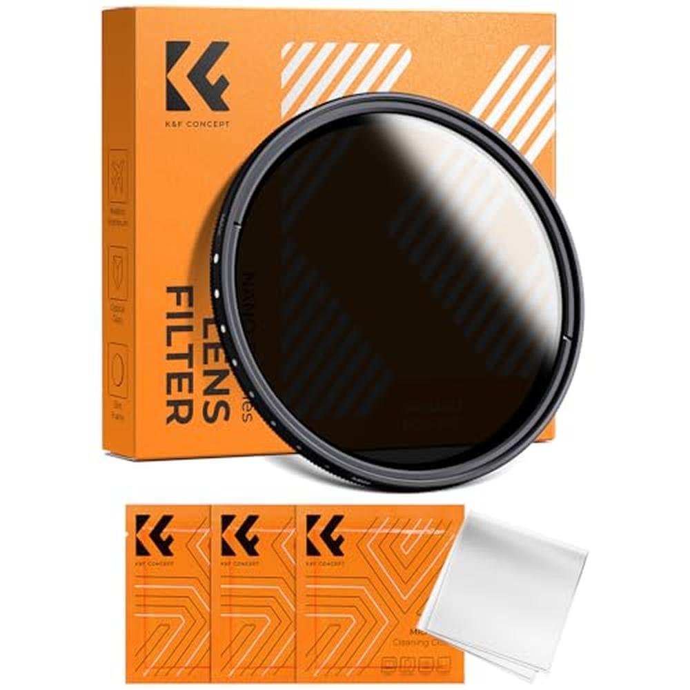 K&F Concept 40.5mm Neutral Density Filter – Front View