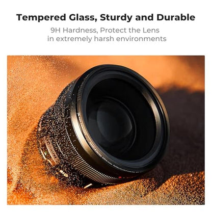 K&F CONCEPT 40.5mm Shockproof & Ultra Low Reflectivity MCUV – Close-up Detail