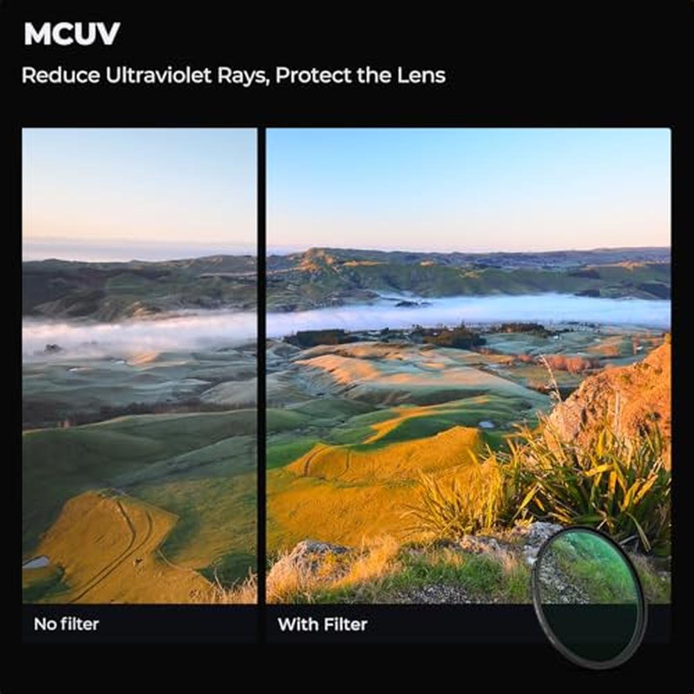 K&F Concept 49mm UV/CPL/ND2-400 Lens Filters Kit (3 PCS)-18 – Close-up Detail