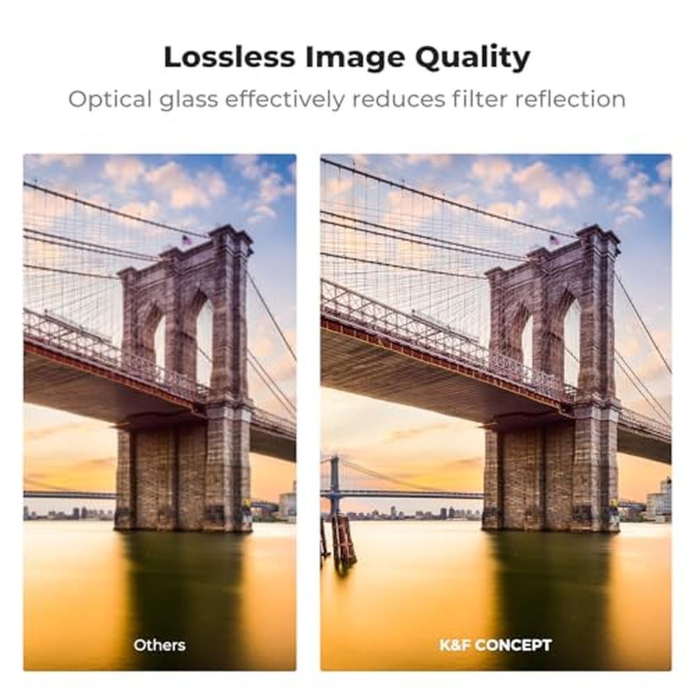 Filter Concept: K&F Concept 52mm ND64 Lens Filter – Close-up Detail