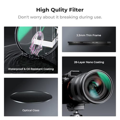 Filter Concept: K&F Concept 52mm ND64 Lens Filter – Packaging