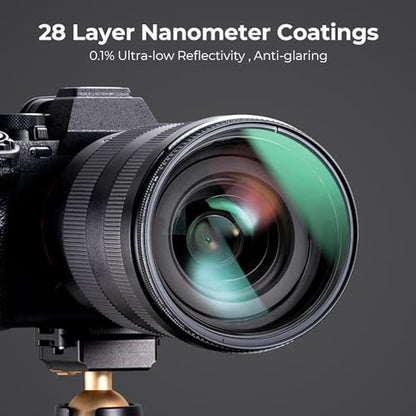 K&F CONCEPT 52mm Ultra-Low Reflectivity Circular Polarizers – Packaging