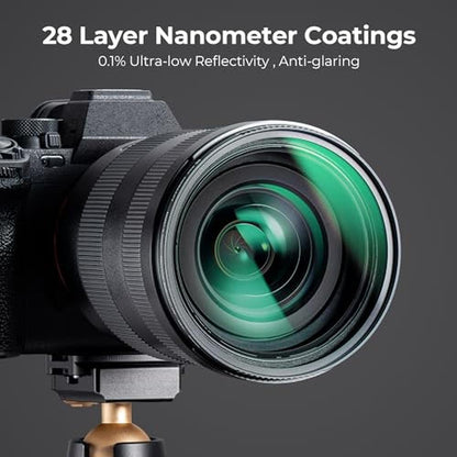 K&F CONCEPT 52mm Ultra-Low Reflectivity MCUV Lens – Packaging