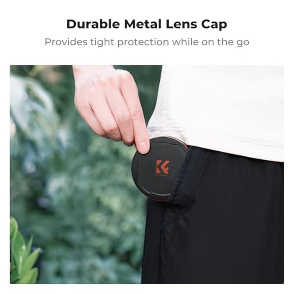 K&F CONCEPT 55mm Circular Polarizers Filter & MC UV – In Use