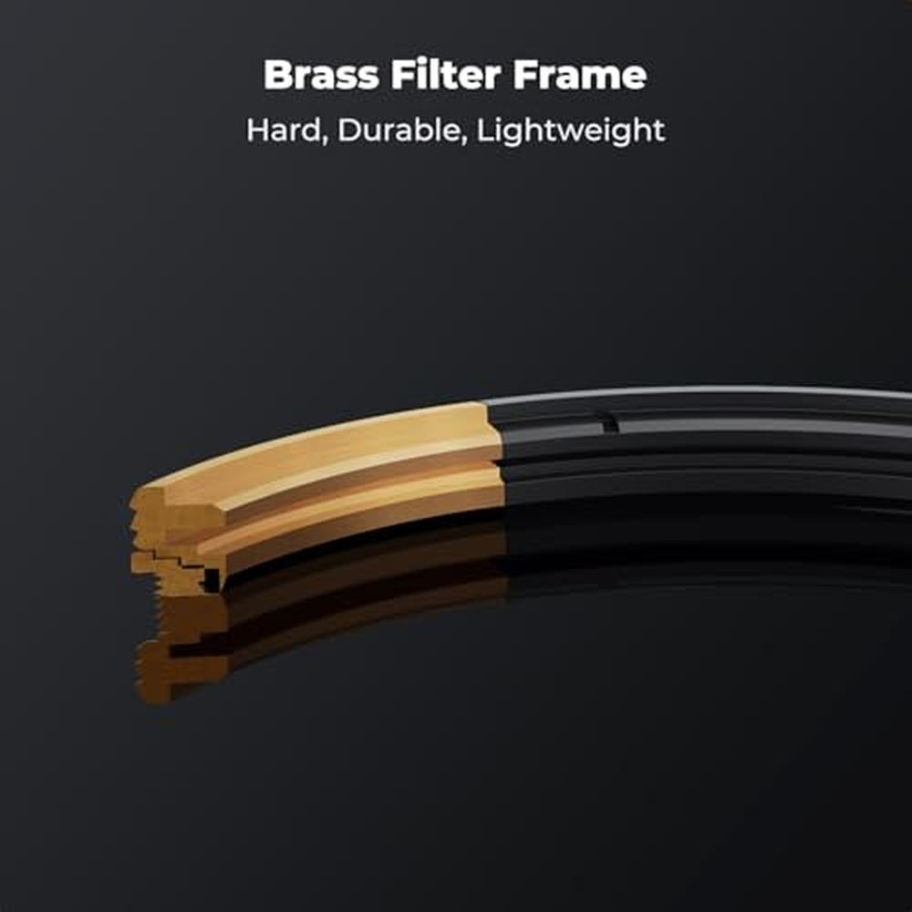 K&F CONCEPT 58mm Circular Polarizers Filter Super Slim with – Close-up Detail