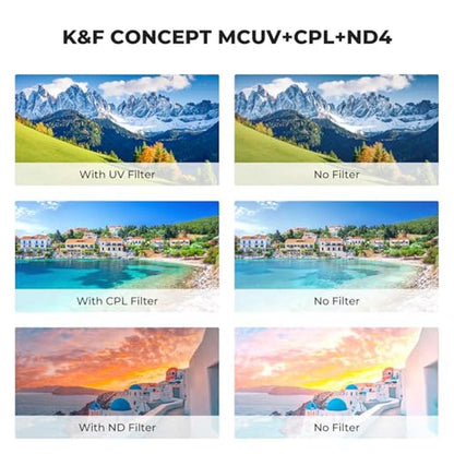 K&F Concept 58mm UV/CPL/ND Lens Filter Kit (3 Pieces)-18 – In Use