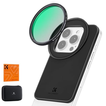 K&F CONCEPT 6.1 inch Magnetic Lens Filter Mount Adapter – Front View