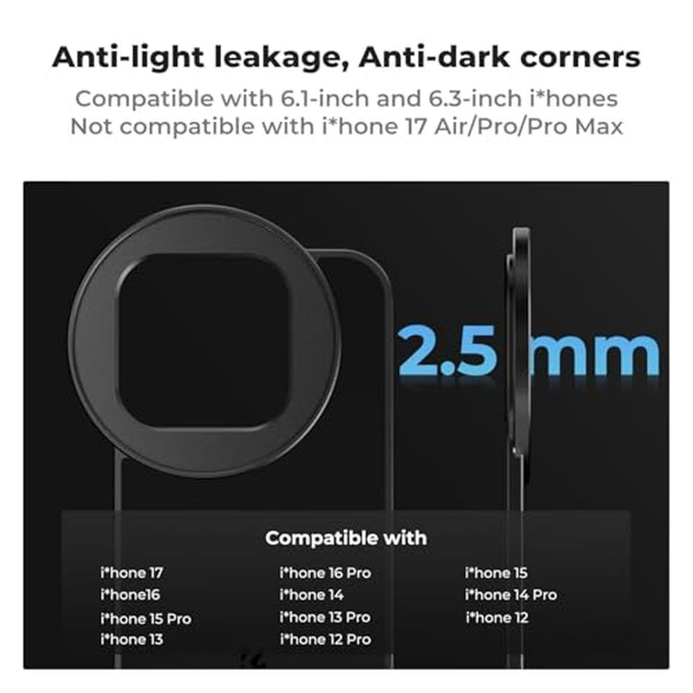 Magnetic Lens Filter Mount Adapter – Side View