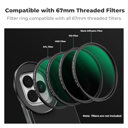 Magnetic Lens Filter Mount Adapter – Packaging