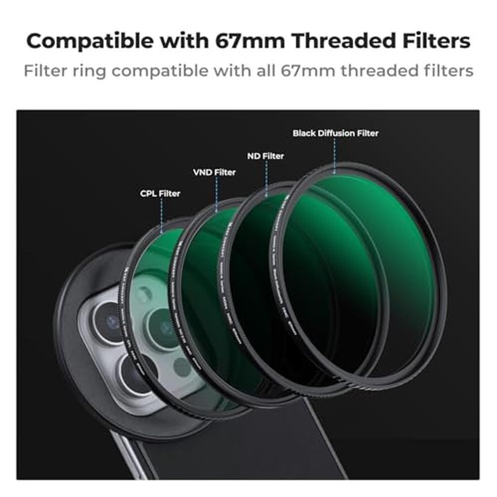 K&F CONCEPT 6.1 inch Magnetic Lens Filter Mount Adapter – Packaging