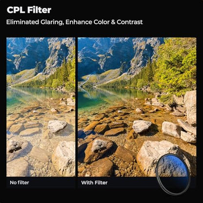K&F Concept 62mm UV/CPL/ND2-400 Lens Filters Kit (3 PCS)-18 – In Use