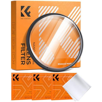 K&F CONCEPT 67mm Bilateral Blur Ghost Motion Filter Super – Front View
