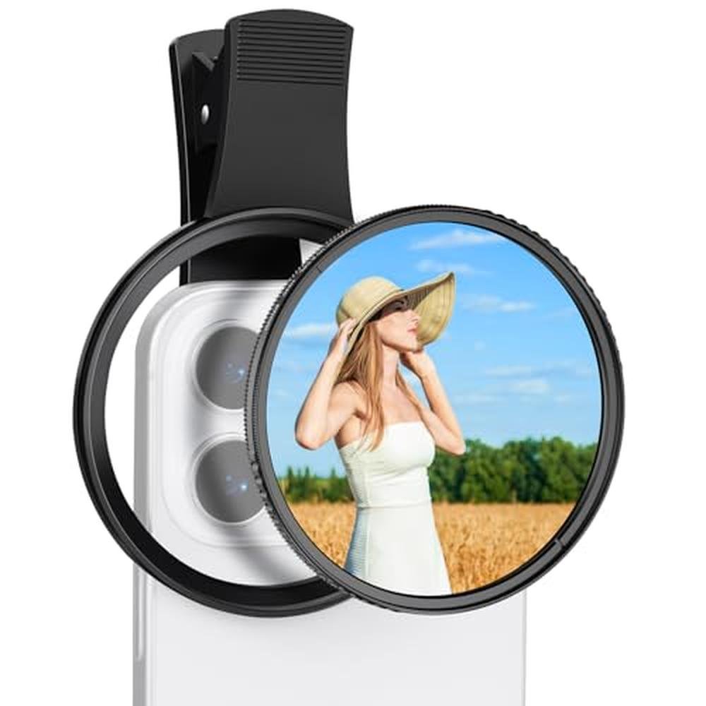 Filter Concept: K&F CONCEPT 67mm Clip-on Black Diffusion – Front View