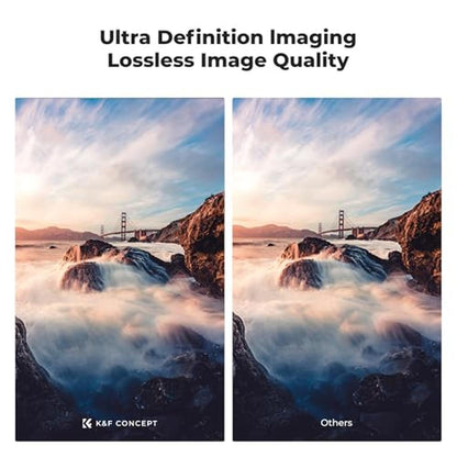 K&F CONCEPT 67mm Fixed ND4 ND8 ND64 ND1000 Lens Filters – In Use