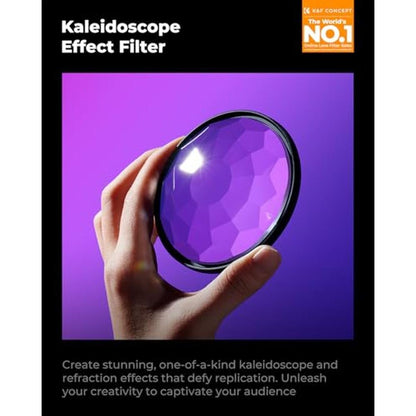 K&F CONCEPT 67mm Kaleidoscope Filter – Side View