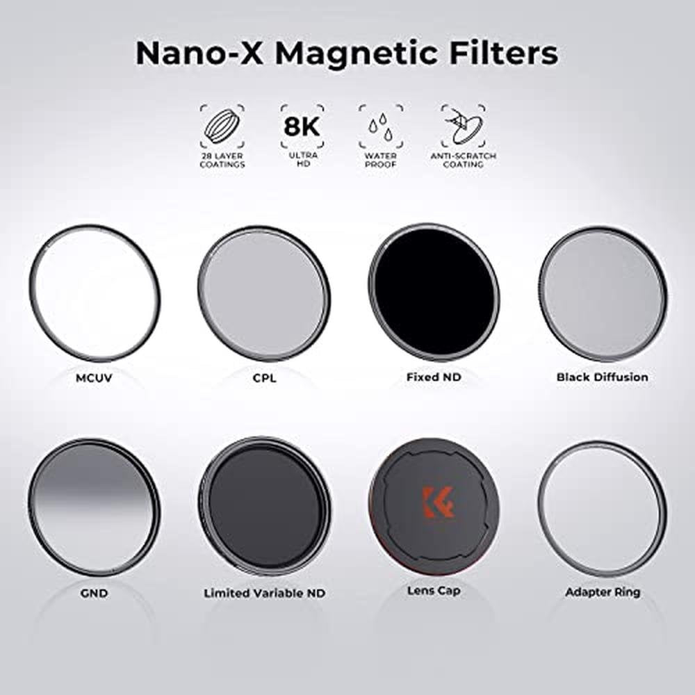 K&F CONCEPT 67mm Magnetic MC UV Lens Protection Filter + – In Use