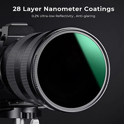 K&F CONCEPT 72mm ND1000 (10-Stop Fixed Neutral Density) ND – Packaging