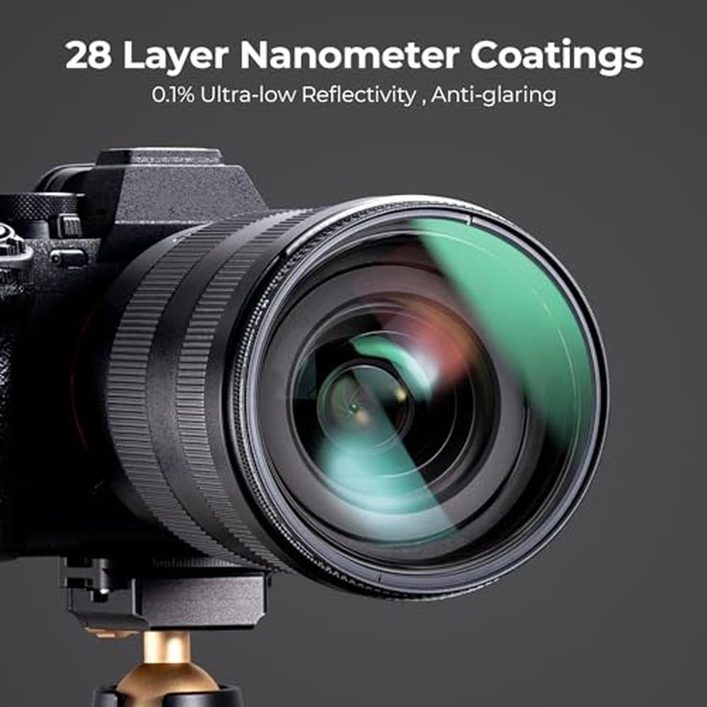 Filter Concept: K&F CONCEPT 77mm Ultra-Low Reflectivity – Packaging