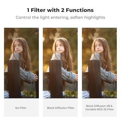 Filter Concept: K-F Concept 82mm Black Diffusion Mist 1.8 – In Use