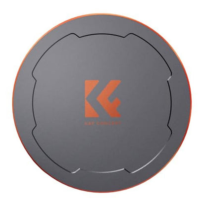 K&F CONCEPT 86mm Thread & Magnetic 2-in-1 Lens Filter Cap – Side View