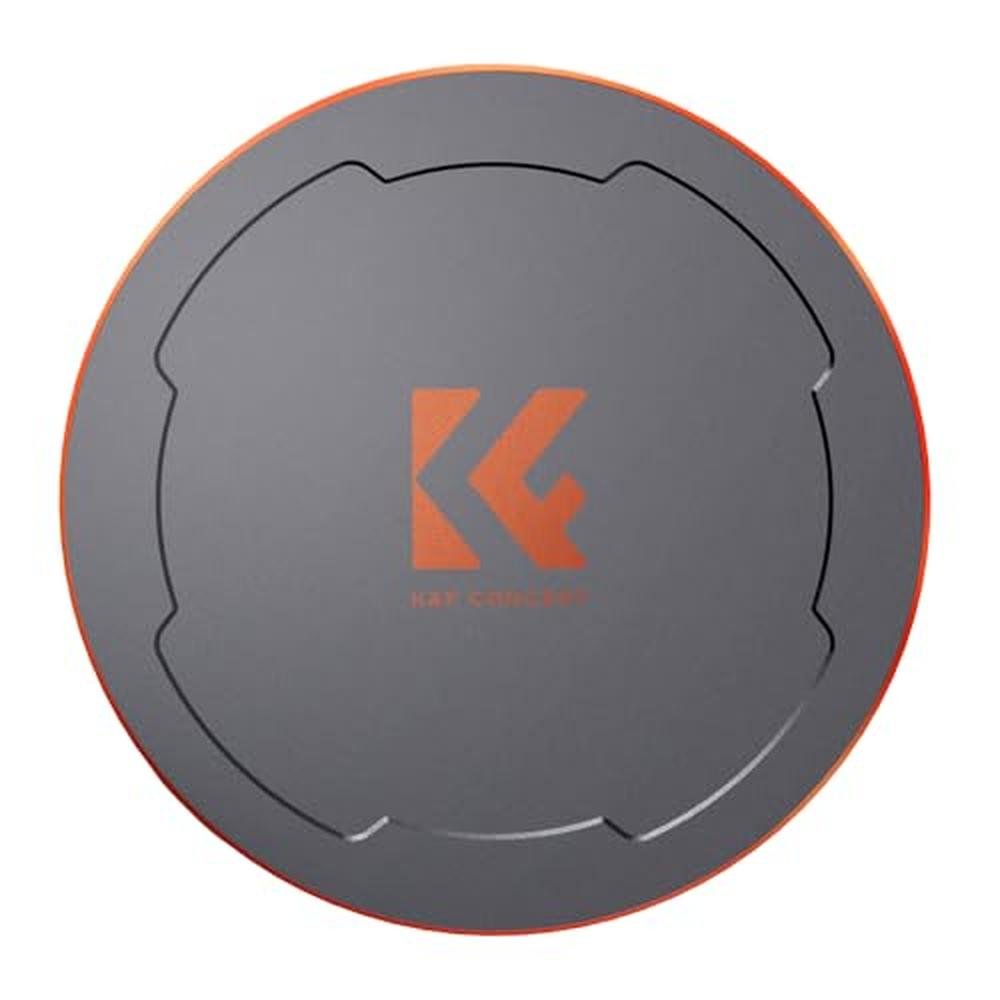 K&F CONCEPT 95mm Thread & Magnetic 2-in-1 Lens Filter Cap – Side View