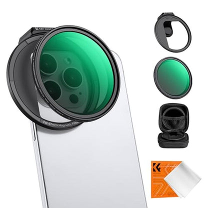 Clip Magnetic: K&F CONCEPT Clip On 67mm Variable ND2-32 – Front View
