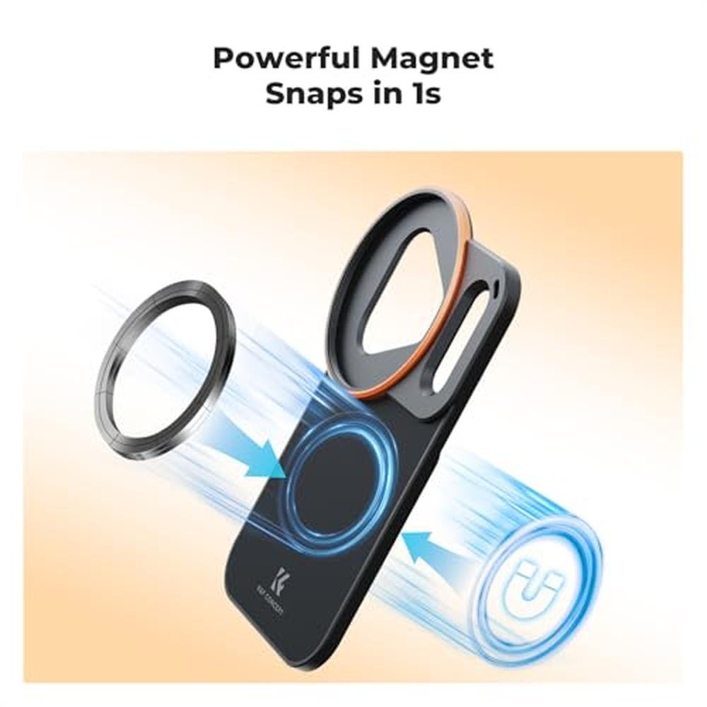 K&F CONCEPT Double-Sided Magnetic Lens Filter Mount Adapter – Close-up Detail