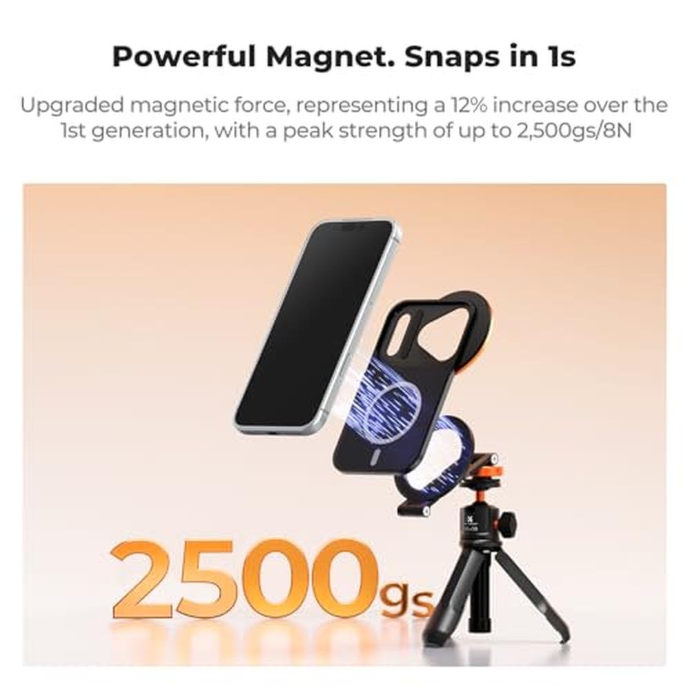 K&F CONCEPT Double-Sided Magnetic Lens Filter Mount Adapter – Close-up Detail