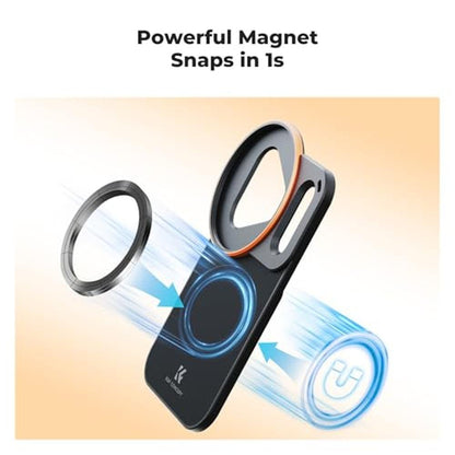 K&F CONCEPT Double-Sided Magnetic Lens Filter Mount Adapter – Close-up Detail