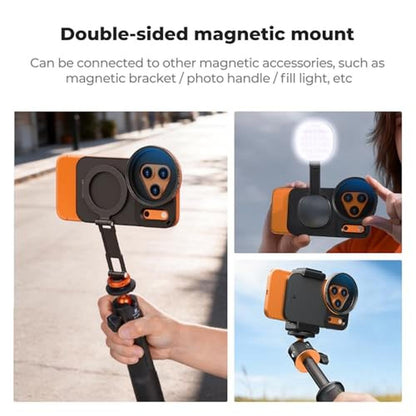 K&F CONCEPT Double-Sided Magnetic Lens Filter Mount Adapter – In Use