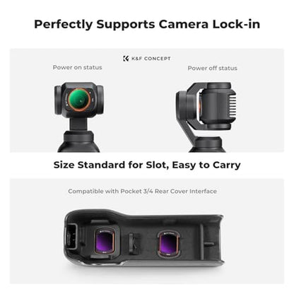 K&F CONCEPT FD161 K-Series CPL ND Filter Kit Compatible – Close-up Detail