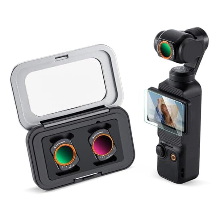 K&F CONCEPT FD161 Variable ND2-ND32 & ND32-ND512 Filter Kit – Front View