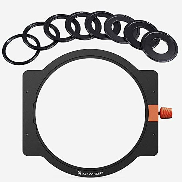 Filter Concept: K&F CONCEPT Metal Filter Holder 8 Filter – Front View