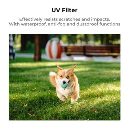 K&F CONCEPT UV/CPL/ND Filter Set Compatible with Osmo – Packaging