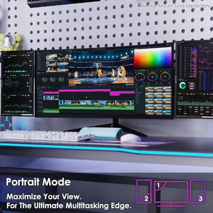 Kado Dual Portable Monitor Setup – Close-up Detail